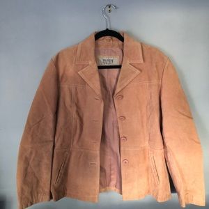 Pink Suede Jacket